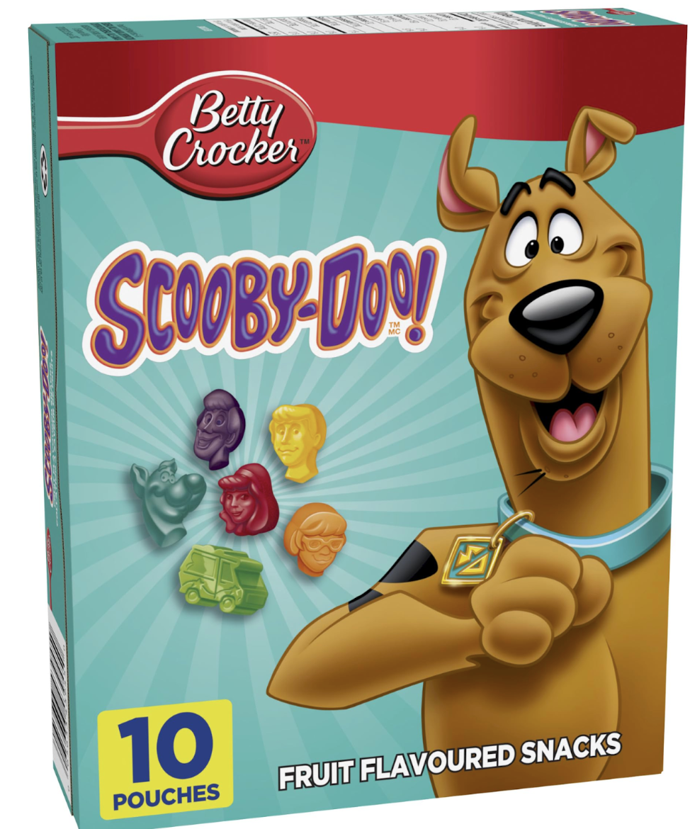 Scooby Doo was the mystery ingredient in the best fruit snacks ever invented (amazon.com).